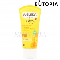 Weleda[新.德國版]金盞花嬰兒洗髮沐浴露200ml[平行進口]4001638523127